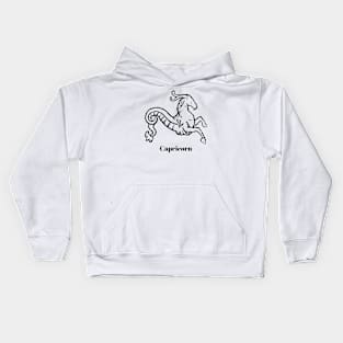 Capricorn Design Kids Hoodie